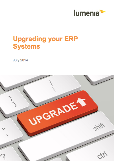 Upgrading your ERP Systems Cover